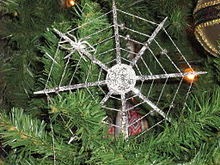 Christmas spider ornaments ukraine